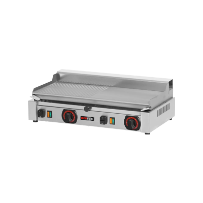 Contact grills without top plate